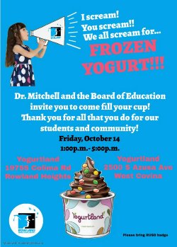 RUSD Fill Your Cup Event